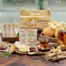 생강품은 도라지배숙 도라지배즙 기관지에좋은차 100%국내산 건강즙 20시간 저온숙성, 4박스(80ml X 120팩), 4개