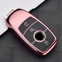 프로모션 자동차 키 케이스 메르세데스 벤츠 클래스 액세서리, 06 B Style pink
