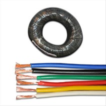 상진 금화 KIV 전선 1.5MM 흑색 1m당, 1개