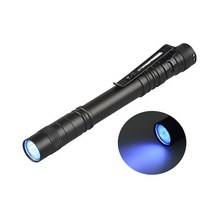 1pc 3W 미니 UV 손전등 365nm Blacklight 토치 애완 동물 소변 감지기 방수 통화 확인, 한개옵션0