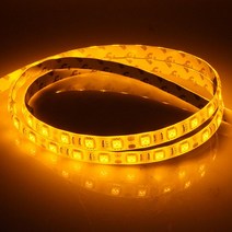 간접등 DIY 24V용 3칩 LED바 옐로우 10cm 엘이디 램프, 1개, 흰띠