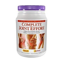60 패킷 완료 패킷당 1500mg 글루코사민 1200mg 콘드로이친 형태 건강한 관절, 60 카운트(1개 팩)
