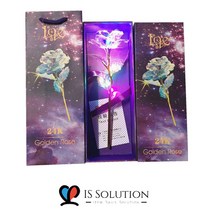 케바케4- 홀로그램 장미 LED 카네이션 꽃 선물용 크리스탈 장미 카페 인테리어 데코 고급스러운 거치형 장미 실내 인테리어 소품 어버이, 4-ip013 홀로그램 LED 장미