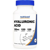 뉴트리코스트 히알루론산 100mg 캡슐, 120개입, 1개