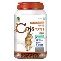NEW 캐츠랑 전연령 고양이사료 2kg PET