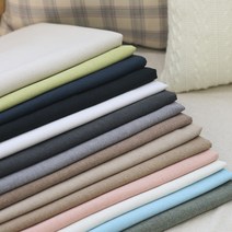 462 탐나요원단 워싱 린넨 16수 원단, 네이비