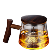 내열유리컵 세트 티인퓨저 차망 집들이선물 찻잔세트 선물용다기 도자기 찻잔, A1스타일450ML