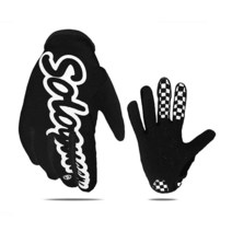 SOLO QUEEN 시뮬레이터 스티어링 휠 게임용 심 레이싱 글러브 L 블루, blue, Medium