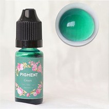 에폭시 컬러 액체 안료 에폭시 수지 틴트 UV 착색제 염료 쥬얼리 제작 용 MUMR999, 08 green
