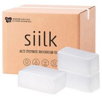 실크 천연펄프 페이퍼타올 무형광 무표백 5000매