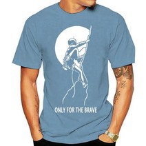 암벽등반 용품 신제품 패션 남성용 코튼 티셔츠 암벽 등반 프린트 여름 반팔 멋진 상의, [05] L, 06 Men Haze blue_05 L