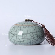 도자기 유골함 항아리 유골 세라믹 장례식 유품 화장, Small D