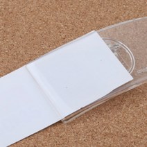 클립형자수이름표 이름 명찰 회사 비품 플라스틱