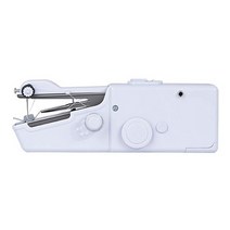 핸드미싱 휴대용 미싱기 재봉틀 미니 손 빠른 손쉬운 바느질 무선 의류 가정용 전기, 1.White