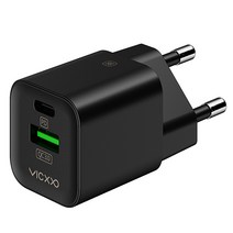 빅쏘 30W 멀티 GaN PPS USB PD C타입 고속 충전기 아이폰 핸드폰 어댑터, 1개, 다크블랙