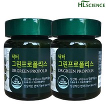 에이치엘사이언스 닥터 그린프로폴리스x60캡슐x2병/A, 상세페이지 참조, 상세페이지 참조