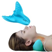 목베개 기절베개 머리받침 스트레칭 근육이완 경부 마사지 안마기, 단품