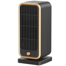 미니히터 전기히터 온풍기 PTC 세라믹 히터 휴대용 팬 히터 렉트릭 겨울 뜨거운 공기 워머 룸 머신 빠른 가열 미국/EU 플러그 500 W 110 V 220V, EU, 01 Black