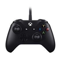 XBOX 360 컨트롤러 엑박 조이스틱 패드 엑박유선패드, 1개, B.엑스박스 원스 케이블 일반-블랙