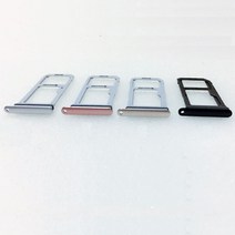 삼성 노트 FE N935 갤럭시 팬 에디션 용 SIM 카드 트레이 홀더 오리지널 폰 하우징 새로운 마이크로 SD 어댑터 슬롯, [05] 2 sim coral blue