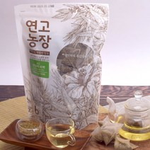 연고농장 국내산 볶은 연잎차 삼각티백, 1g, 100티백(100T*1봉)