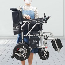 LMS 전동 휠체어 국산 삼성배터리 에레메스 초경량 접이식 노인 전동차 스쿠터 M-1000, 1개