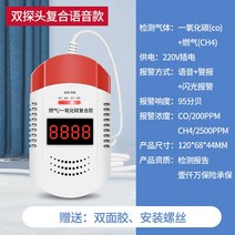 카라반 이산화탄소 일산화탄소 측정기 co 소형 연탄가스 아파트 호텔 난로 미니 가정용, [듀얼복합] 가스/일산화탄소