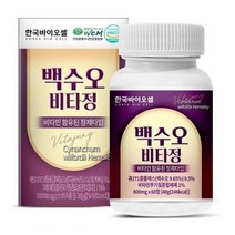 한국바이오셀 백수오 비타정, 1개(2개월분), 60정