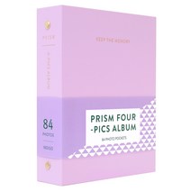 인디고 프리즘 네컷 앨범 (포토북 84포켓), 1개, 라벤더