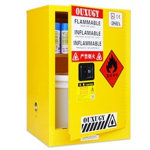 유해화학물질보관함 소형화학용품보관함 위험물보관함, 4갤런 2중층 증점청색 약한 부식성 제품 보관
