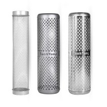 난로 연통 보호망 65mm 90mm 110mm 125mm 150mm 스텐 철 크롬 도금 메쉬 펠렛 화목 연탄 난로 안전망, 고급형 125mm