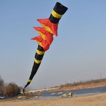 대형연 3d 연 꼬리 무지개 windsock 날리기 야외 스포츠 해변 성인, 02 2pcs