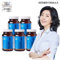 여에스더 유산균 클래식, 60캡슐 x 5병
