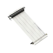 LINKUP 울트라 PCIe 4.0 X16 라이저 케이블 [RTX4090 RX6950XT x570 B550 Z690 테스트 완료] 초극 고속 실드 수직 GPU 마운트 게임용 PCI Express 4세대 듀얼 리버스 커넥터 {19 cm} ITX용으로 설계됨 흰색, ITX 21cm -White_ Ultra PCIE 4., 1개