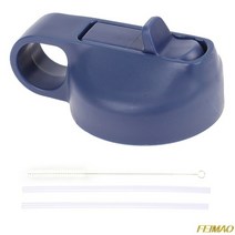 1 Pc 밀짚 플립 뚜껑 캡 스테인레스 스틸 진공 플라스크 하이드로 플라스크 12-64oz 와이드 입 물병 컵 뚜껑 유니버설, 주의