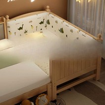토들러 침대 수입 난간 패밀리 슈퍼싱글 원목, 3개의측면꼬리사다리매트리스뼈대150x70cm