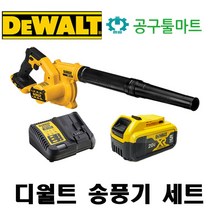 디월트 송풍기 세트 충전 브로아 DCE100세트 18V 무선 낙엽 제설 청소 디월드