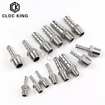 호스니플 멀티조인트 농수관 6mm8mm10mm12mm14mm16mm19mm25mm 바브 x 12 dn15bspt 수컷 SS304 스테인레스 스틸 파이프 피팅, DN15_18mm tube