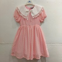 쁘띠앙팡 샤방버블원피스~ 705~ 둥근 레이스 카라~ 샤랄라한 원피스~