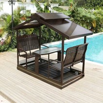 그네의자 카페 테라스 야외 야외그네 흔들그네의자, K