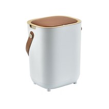 늘바론 자동 센서 휴지통 스마트 쓰레기통 16L, 커피