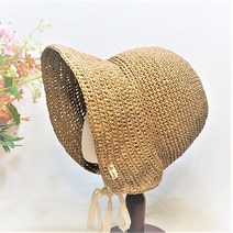 손뜨개diy 레이스 끈 보넷형 벙거지모자 뜨기 동영상패키지, 5.바닐라베이지, 1개