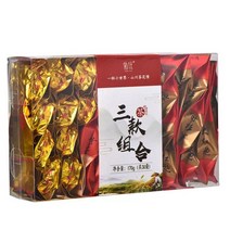 쇼핑몰 박스형 티백 철관음 Biluochun 대홍포 souchong 블랙 우롱 중국차 명차 녹차, 삼색 PVC 상자30 거품
