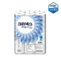 크리넥스 에어셀 화장지 40m 24롤 45086_0220EA, 1, 본상품선택