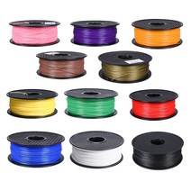 3D 프린터 필라멘트 PLA 1.75mm 1kg 인쇄 재료 펜 압출기 플라스틱 색상 소모품 Reprap, 04 White