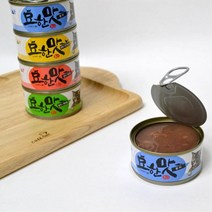 러시안블루 영양간식 고양이캔 참치캔 4종 세트 회복식 먼치킨 쇼트헤어