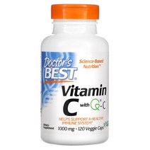 닥터스베스트 메가도스 비타민C 아스코브르산 Q-C 1000mg 베지캡슐, 360개
