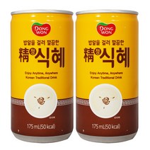 동원 밥알없는식혜 175ml x 90캔 / 캔음료 식혜음료, 상세페이지 참조