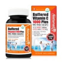 네츄럴라이즈 버퍼드 비타민C 1000 플러스 1600mg 90정, 2개