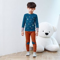 삐삐롱 원더보이 남20수 9부후라이스실내복 세트16F1629BD_BL